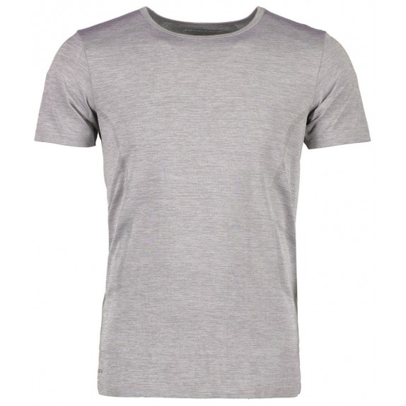 Geyser ID G21020 Man Seamless S/S T-Shirt Grey Melange