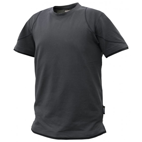 Dassy Kinetic T-shirt Antracietgrijs/Zwart