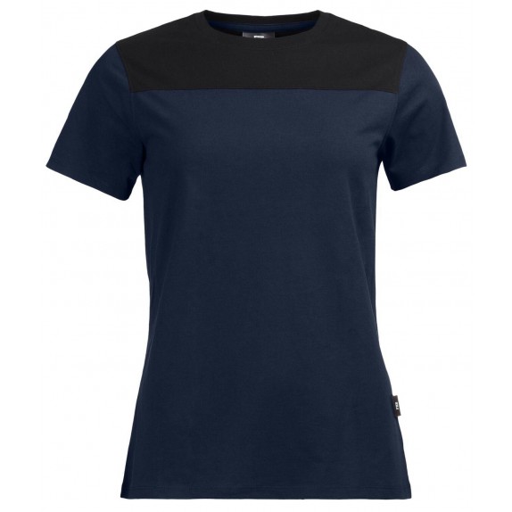 FHB Kira T-Shirt Marine-Zwart