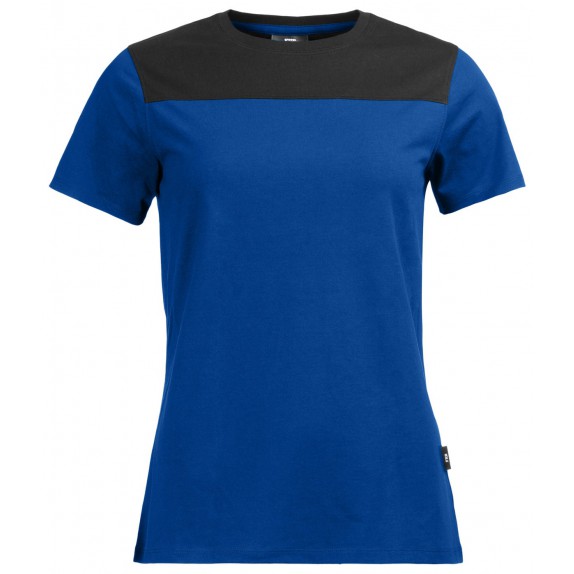 FHB Knut T-Shirt Korenblauw-Zwart
