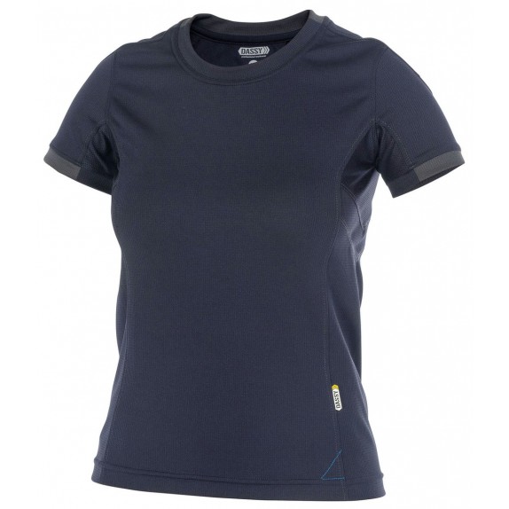 Dassy Nexus Women T-shirt voor dames Nachtblauw/Antracietgrijs