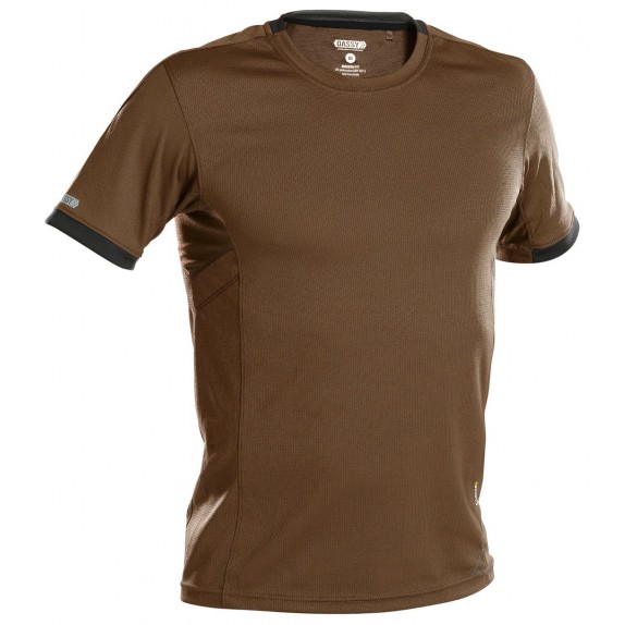 Dassy Nexus T-shirt Leembruin/Antracietgrijs