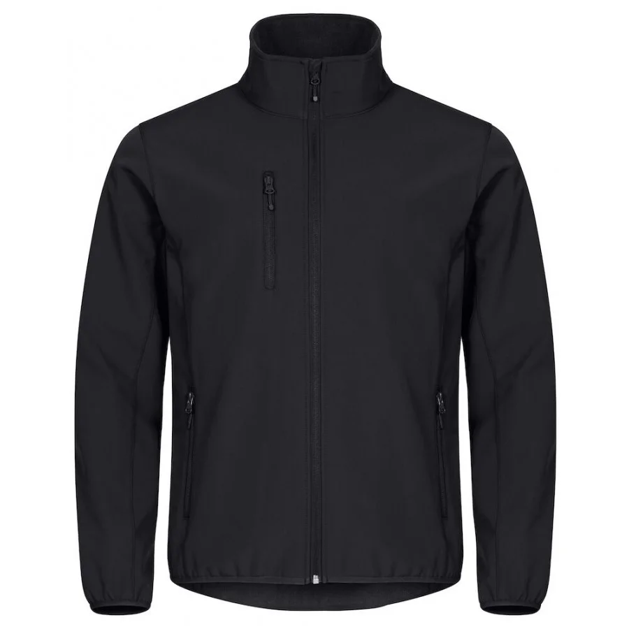 Clique Classic Softshell Jacket Heren Zwart