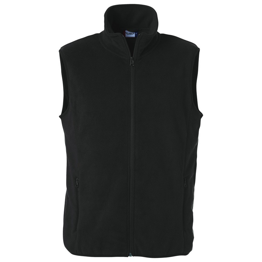 Zwarte fleece on sale vest