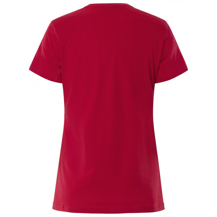 Fristads Acode heavy T shirt dames 1917 HSJ Rood Gratis Verzending