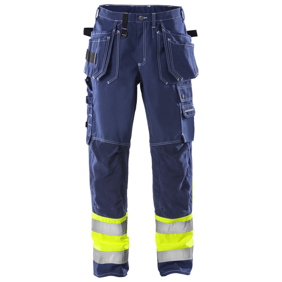 Fristads High vis werkbroek klasse 1 247 FAS Blauw