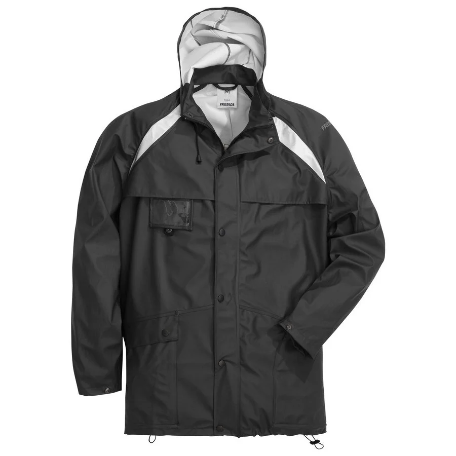 Zwart regenjack clearance