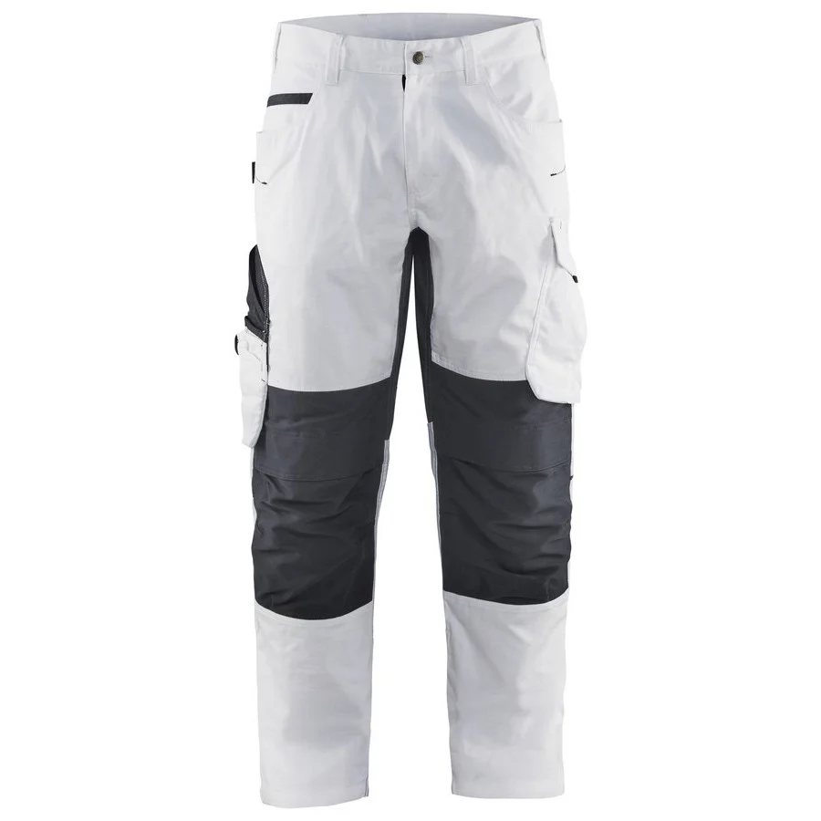 Blaklader 1095 1330 Schildersbroek Stretch Wit Donkergrijs CDM