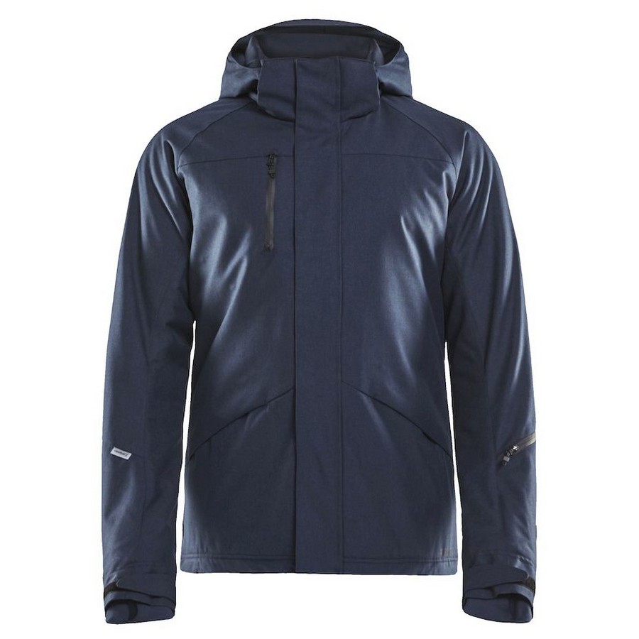 Craft Mountain Padded Jacket Heren Dark Navy Melange