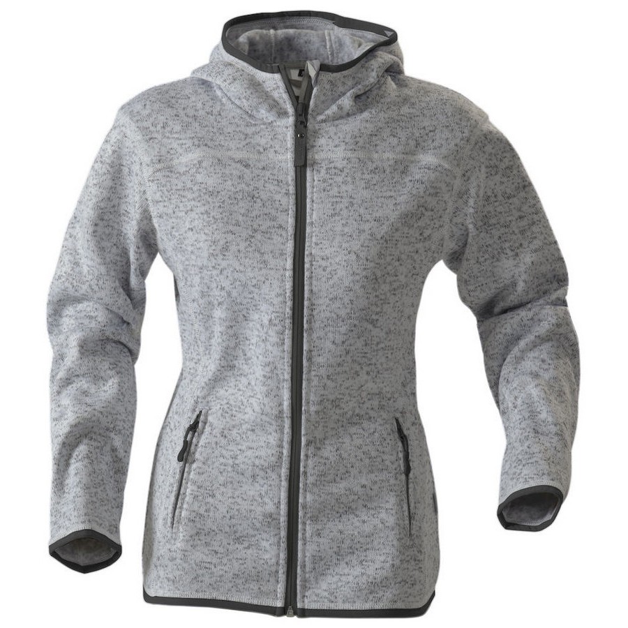 fleece vest dames met capuchon