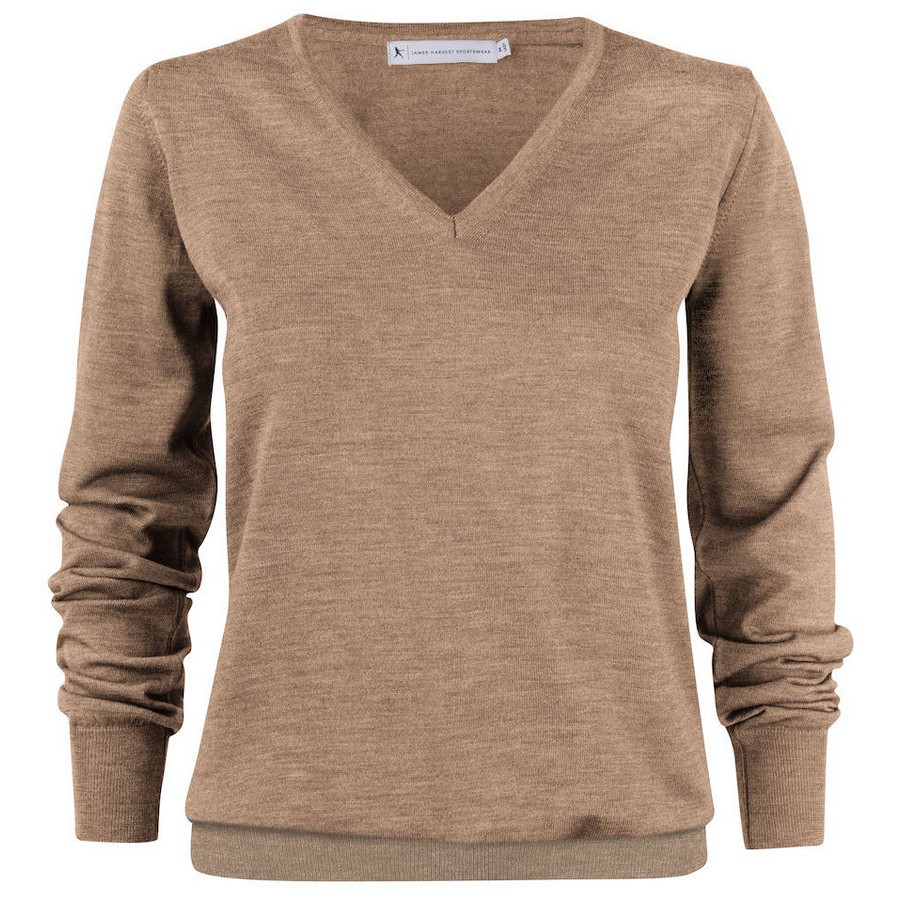 Westmore Fijngebreide Sweater Greige | CDM