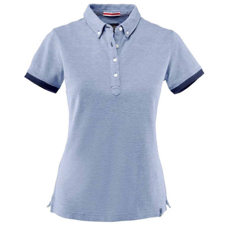 Poloshirt Dames Lichtblauw Mêlee | Rating