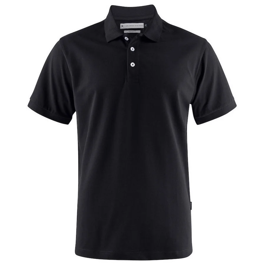 Zwarte heren polo outlet