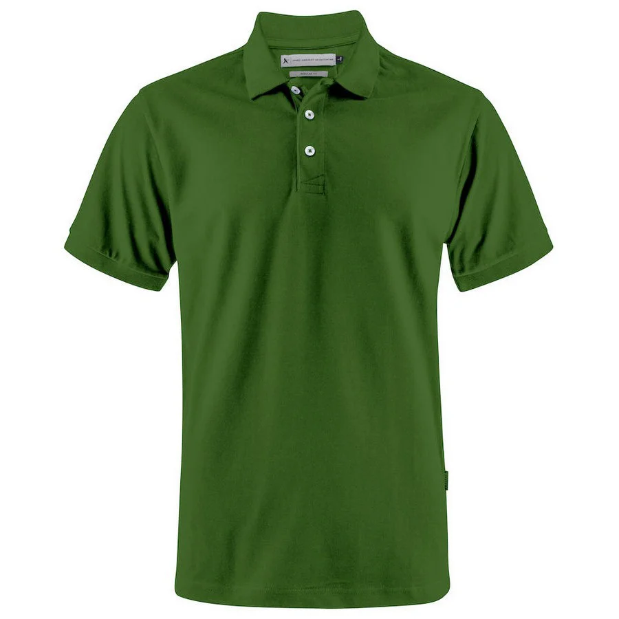Harvest Sunset Modern Poloshirt Heren Groen Snel Bezorgd