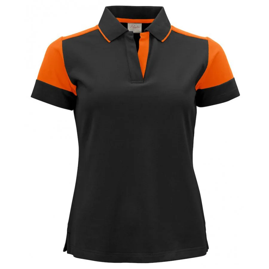 Zwarte dames polo outlet
