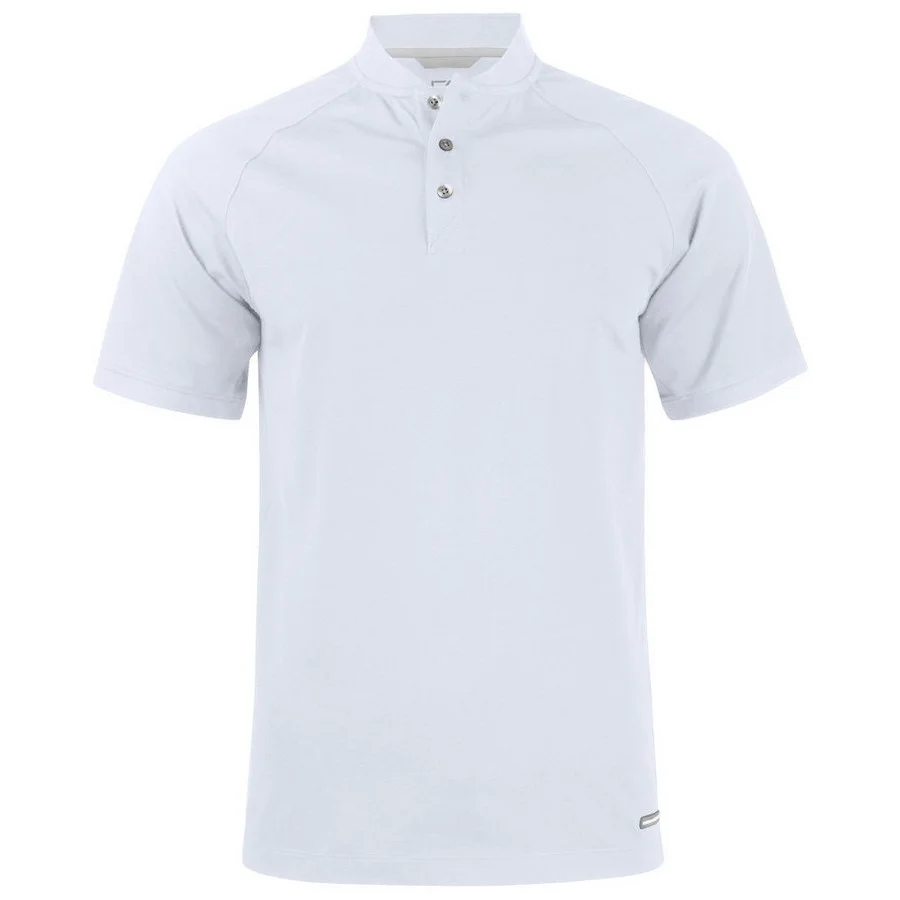 Stand up collar polo