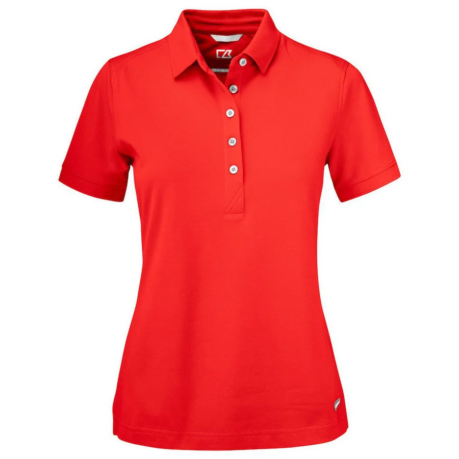 Cutter Buck Advantage Polo Dames Rood