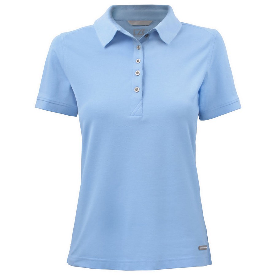 Cutter Buck Advantage Polo Dames Lichtblauw