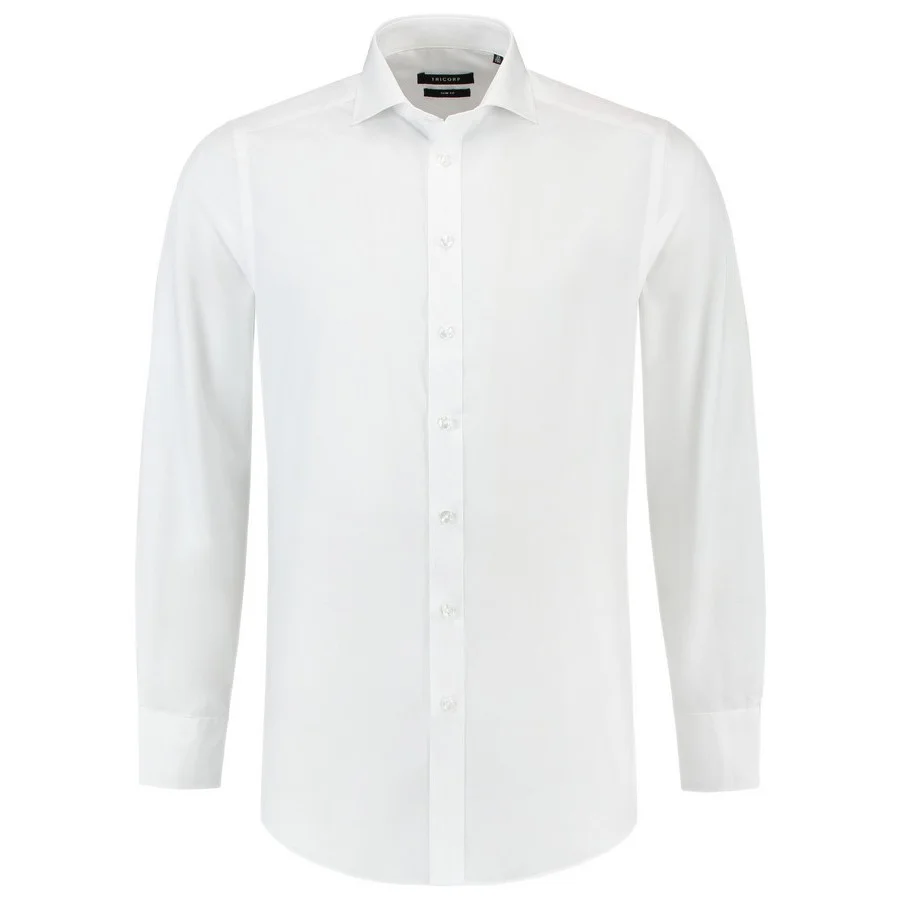 Tricorp 705008 Heren Overhemd Stretch Slim Fit Wit 9 2 Rating
