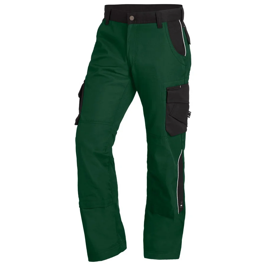 FHB Bruno Werkbroek Twill Groen Zwart Gratis Bezorging