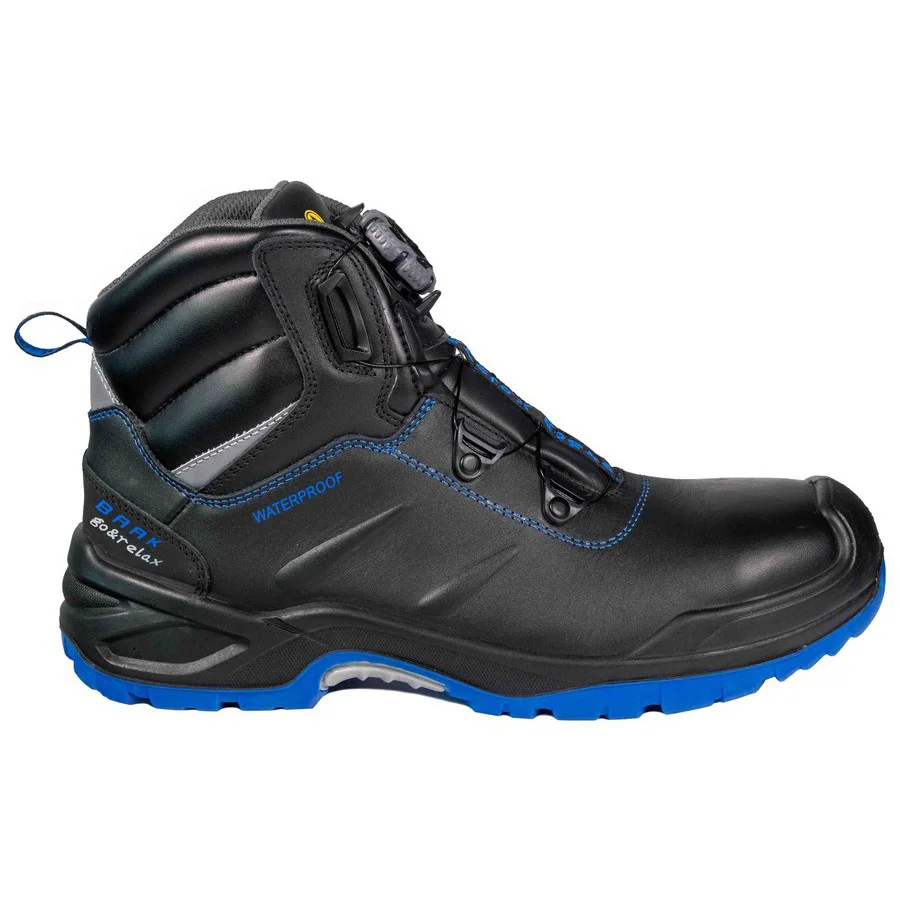 Baak Hunter S3 Werkschoen Hoog Zwart Blauw Boa Waterdicht Online