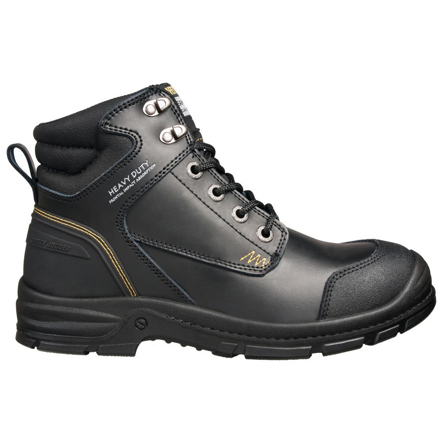 Safety Jogger Worker Zwart/Geel Heren Werkschoenen kopen | 9,2 klanten