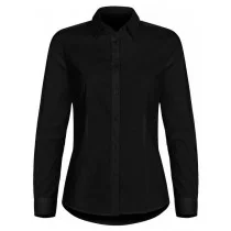 Zwart dames overhemd sale