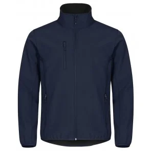 Clique Classic Softshell Jacket Heren Dark Navy