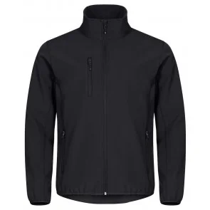 Clique Classic Softshell Jacket Heren Zwart