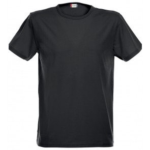 Clique Strecht-T T-Shirt Zwart