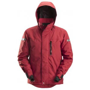 Snickers 1102 AllroundWork Waterproof 37.5® Isolerend Jack Chilirood/Zwart
