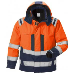 Fristads High vis Airtech® winterjack klasse 3 4035 GTT Hi-Vis oranje/marineblauw