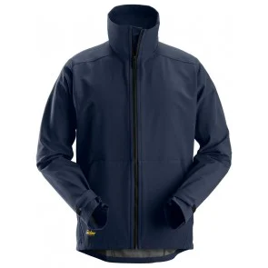Snickers 1205 AllroundWork Winddichte Soft Shell Jack Marineblauw