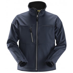 Snickers 1211 Profiling Soft Shell Jack Donker Blauw