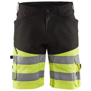 Blåkläder 1541-1811 Short Stretch High Vis Zwart/Geel