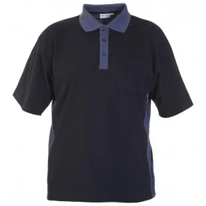 Hydrowear Tolbert Polo Shirt Zwart/Grijs