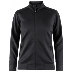 Craft Noble Zip Jacket Dames Zwart