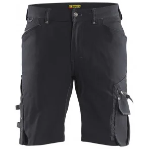 Blåkläder 1987-1644 Korte broek Stretch Zonder Spijkerzakken Donkergrijs/Zwart