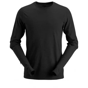 T shirts zwart 100 merino wol S online kopen Achteraf betalen 9 2 van klanten