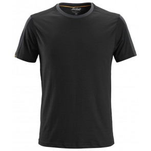 Snickers 2518 AllroundWork T-Shirt Zwart/Staal Grijs
