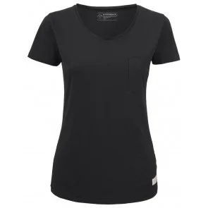 Cutter & Buck Pacific City T-Shirt Dames Zwart