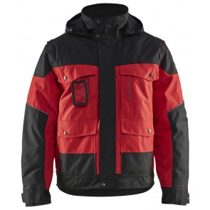 Blåkläder 4886-1977 Winterjas Rood/Zwart