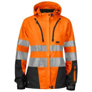 Projob 6450 Damesjas ISO 20471 Klasse 3/2 Oranje/Zwart