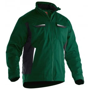 Jobman 1317 Service Jacket Lined Bosgroen