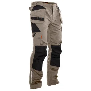 Jobman 2322 Trousers Hp Khaki/Zwart