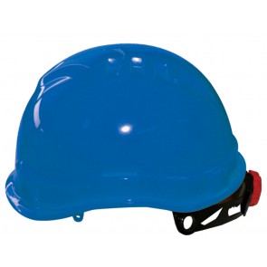 M-Safe MH6030 veiligheidshelm blauw met draaiknop korte klep