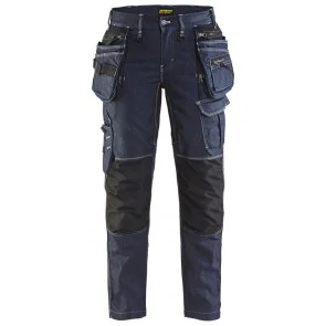 Blåkläder 7990-1141 Dames werkbroek Marineblauw/Zwart