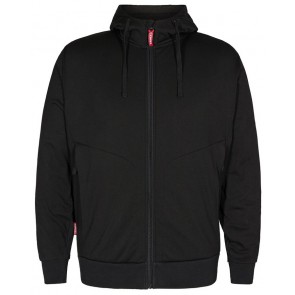 F. Engel 8023 Sweatshirt With Hood Black