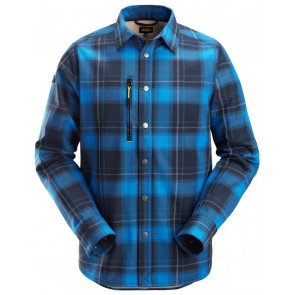 Snickers 8522 AllroundWork Isolerend Shirt Blauw/Marineblauw