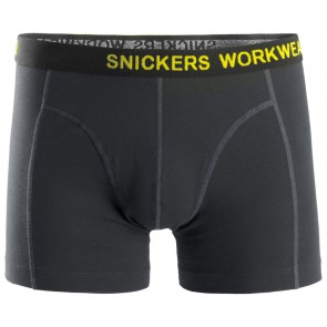 Snickers 9436 2-Pack Stretch Shorts Zwart/Staal Grijs